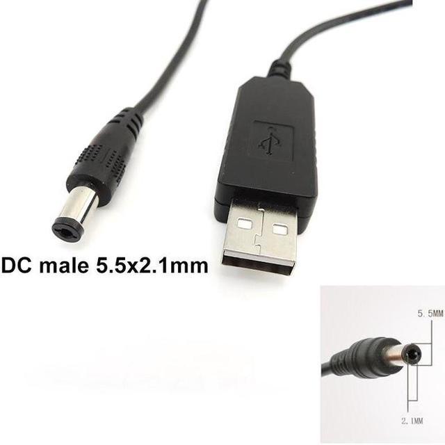 USB 5V to DC 5v 9v 12v 12.6V 8.4v usb mini 5pin type c MALE power boost  line Step UP Module connector Converter Adapter Cabl p1(5V to 8.4V)