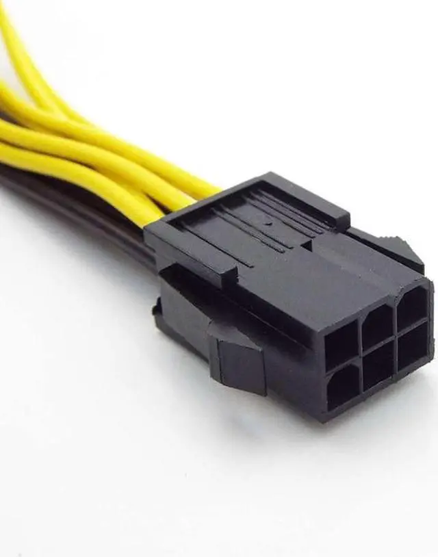 Alt view image 2 of 6 - PCI-E 6-pin to Dual 6+2-pin (6-pin/8-pin) Power Splitter Cable Graphics Card PCIE PCI Express 6Pin to Dual 8Pin Power Cable (1pcs)
(32cm)