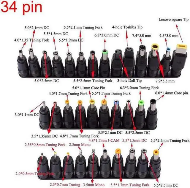 Alt view image 3 of 6 - DC 5V to DC 9V 8.4v 12.6v 12V Step UP Module USB power boost Cable line Converter with 34pcs DC female charger Adapter Plug p1(DC with 5v to 12.6v)