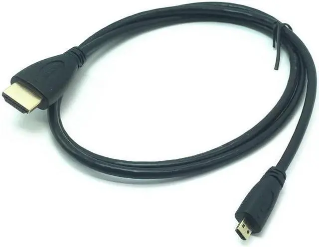 Alt view image 2 of 3 - 5FT HDTV Cable Male to Male HDTV Type A to D 90 Degree Left Right Angle Cable 1080p for PS3 XBOX 3D LCD 0.5M 1.5M(Right)
(1.5m)