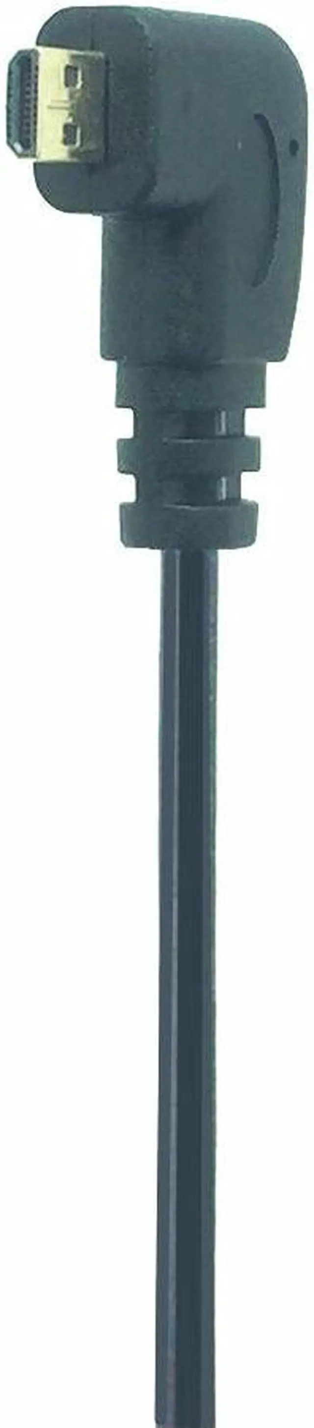 Alt view image 4 of 6 - Micro HDTV Cable 90 Degree Right Angled Micro Male To HD Female Adapter Convertor UP / Down to HD Extension Cable (Straight)
(0.15M)