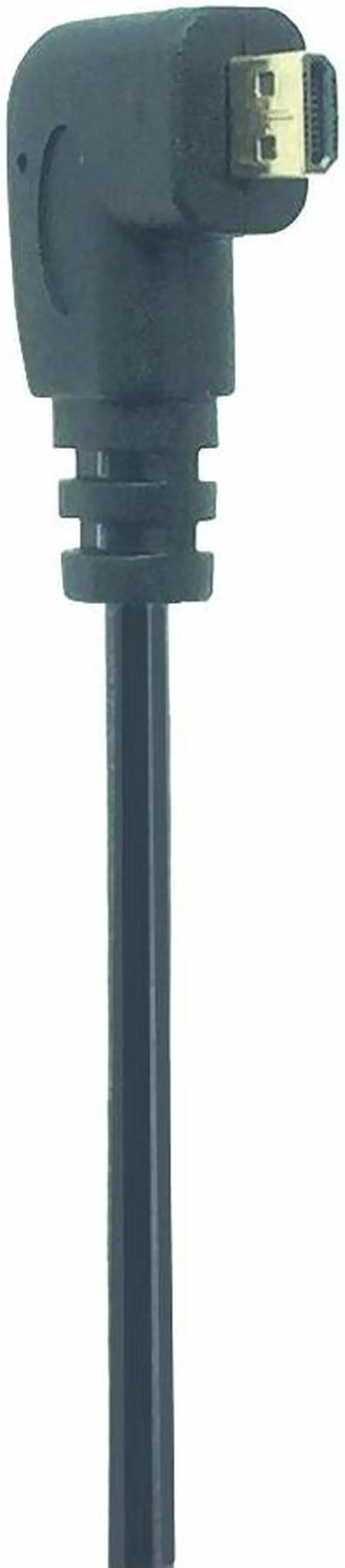Alt view image 5 of 6 - Micro HDTV Cable 90 Degree Right Angled Micro Male To HD Female Adapter Convertor UP / Down to HD Extension Cable (Straight)
(0.15M)