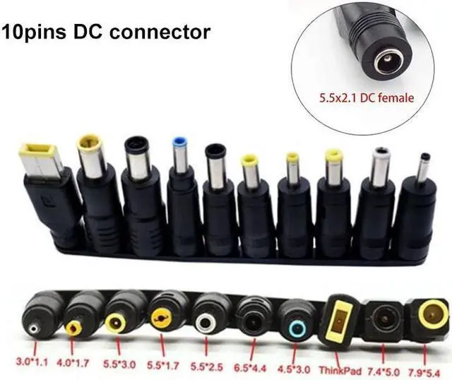 Alt view image 4 of 6 - Dc male power 4.0x1.7 7.4 jack USB boost Cable line DC 5V to 9V 8.4V 12V Step UP ModuleConverter connector Adapter charger p1(DC 10pin)