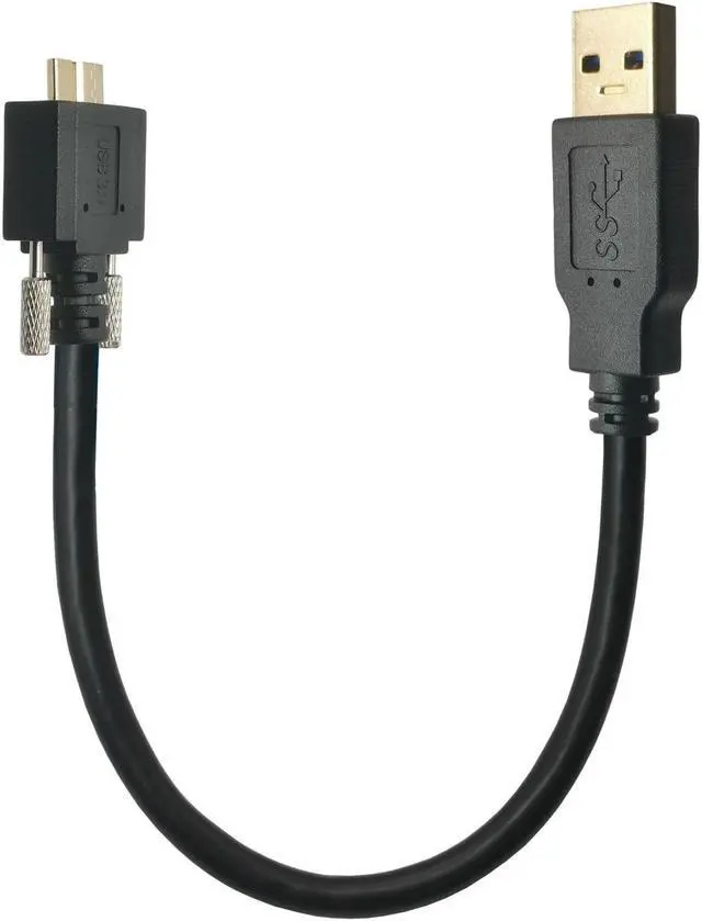 Alt view image 6 of 6 - USB 3.0 A Male to Right Angle USB 3.0 Micro-B Male  Adapter Cable for Toshiba External Hard Drive Disk Power Charge Data Cable(Straight)
(0.3m)