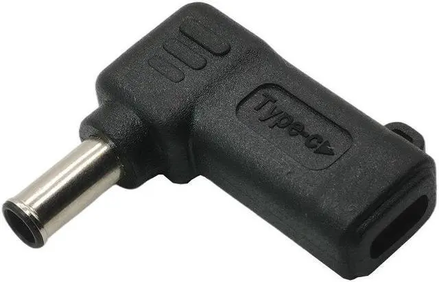 Alt view image 2 of 2 - 19V Type C USB-C Input to 6.0x4.4mm Tip Power PD Charge Cable for Laptop Notebook