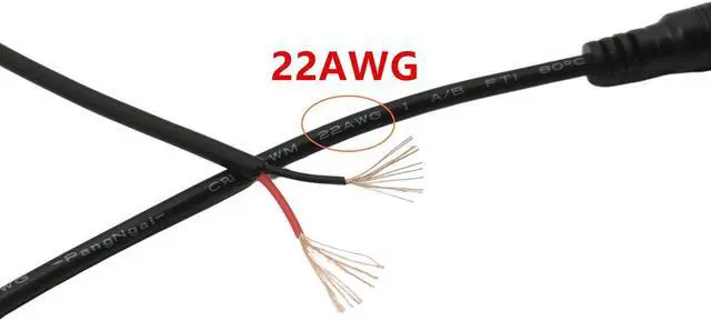 Alt view image 6 of 6 - 22AWG Type C Power Adapter Type C USB Male to DC 5.5x2.1mm Female Connector Charge Barrel Jack Power Adapter USB C 5V Connector(5.5x2.5mm Male)