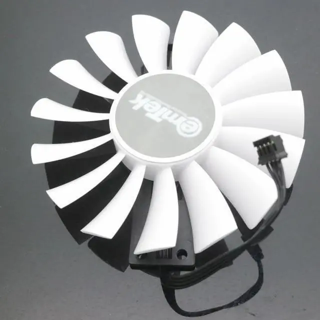 Alt view image 2 of 2 - FD9015U12S DC12V 0.55A 88mm 4Pin 4Wire Video Fan For EMTEK GeForce GTX-1060 HV White MONSTER OC Graphics Card Cooling Fan(FD9015U12S-1PCS)