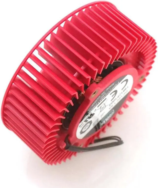 Alt view image 2 of 2 - FB07025M12BPA 7025 65mm DC12V 1.5A 4Pin 4Wire Video Card Cooler Fan For AMD Radeon R9 270 270X Graphics Card Cooling Fan