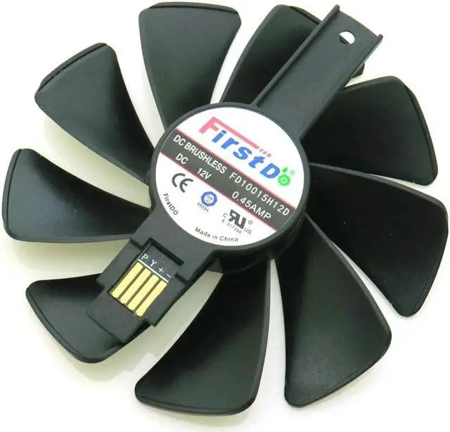Main image of CF1015H12D FD10015M12D 12V 0.45A 95mm VGA Fan For SAPPHIRE-RX590 RX580 RX570 RX480 RX470 Graphics Card Cooling Fan
