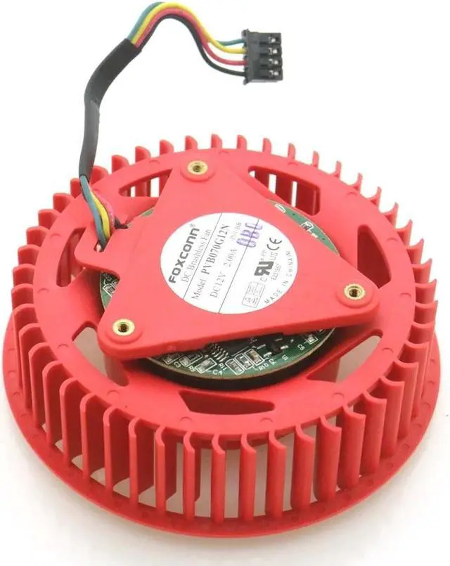 Main image of PVB070G12N 12V 2.00A 4wire 4pin For AMD HD6970 6990 Graphics Card Cooler Cooling Fan 4Pin