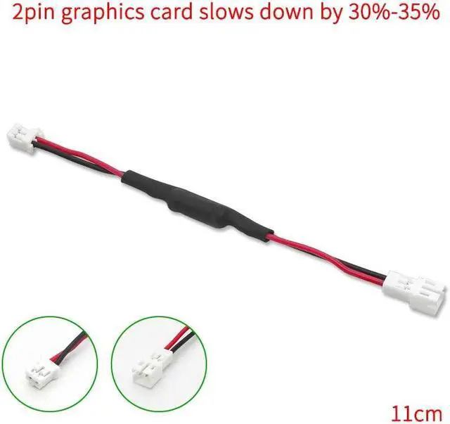 Main image of Computer chassis fan 4 pin speed line graphics card fan 2.5P speed 4PIN mute 4D3pin radiator(0.1m-0.3m)