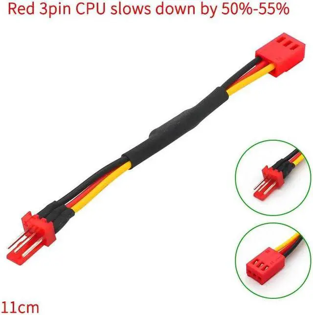 Main image of Computer chassis fan 4 pin speed line graphics card fan 2.5P speed 4PIN mute 4D3pin radiator