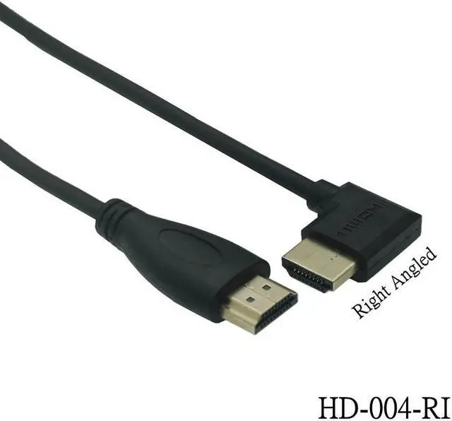 Main image of 15cm Dual HDM1-compatible Male to Female Converter Up Down Right Left Angled Adapter HDTV Cable for DVD PS3 PC(15cm)
(HD-004-RI)