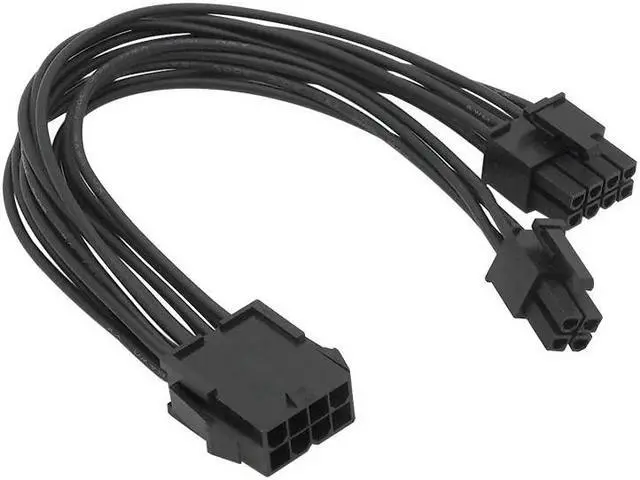 Main image of PCIe 6pin to 6 2 pin PCI 8pin Adapter Splitter Power Extension Cable,Power Supply PCI-e 6-pin to 8-pin for PCI E-xpress GPU Video(CPU 8P to 8-4)