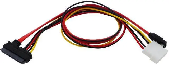 Alt view image 2 of 6 - 1pc 15+7 Pin Power Data To 4 Pin IDE Power SATA Data Hard Cable Adapter Cable High Speed For PC Professional Cable
