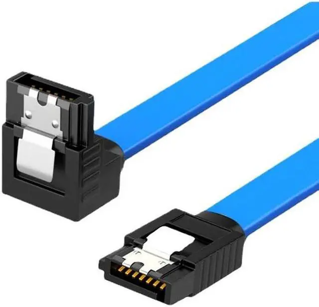 Main image of UK Straight 90 SATA cable 3.0 to hard disk SSD adapter HDD cable(blue Type1)