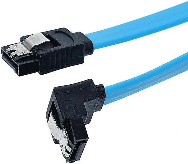 Alt view image 4 of 6 - SATA Cable 3.0 to Hard Disk SSD adapter HDD cable Straight 90 Degree Sata Cable for Asus MSI Gigabyte Motherboard Cable Sata(Black 3.0 50CM1)