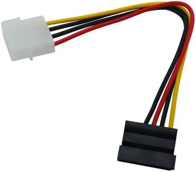Alt view image 2 of 5 - 1-Pcs 4 Pin  SATA to Molex Power Cable Adapter Extension Cable Connectors 20CB