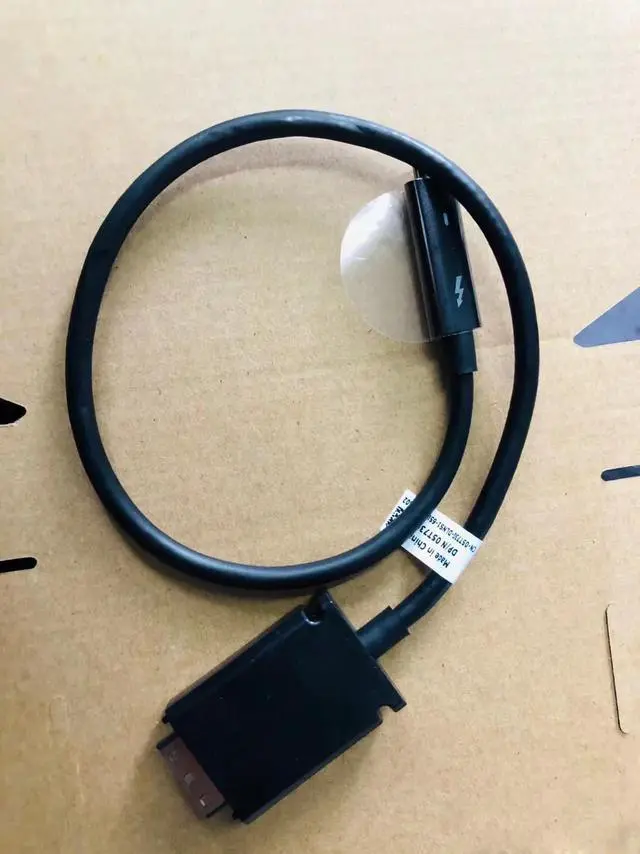 Alt view image 4 of 6 - 5T73G 05T73G Thunderbolt USB-C tipo-c TB16 TB15 K16A estación de acoplamiento Cable de alimentación