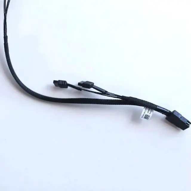 Alt view image 4 of 5 - Cable para Poweredge T130 Mini SAS a 4x SATA H8N4F 0H8N4F