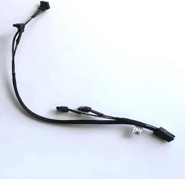 Alt view image 3 of 5 - Cable para Poweredge T130 Mini SAS a 4x SATA H8N4F 0H8N4F