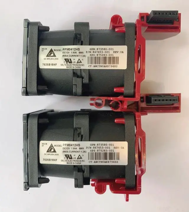 Alt view image 5 of 5 - 873580-001 875283-001 867653-001 Standard Cooling Fan Module for ProLiant DL360 Gen10 Servers