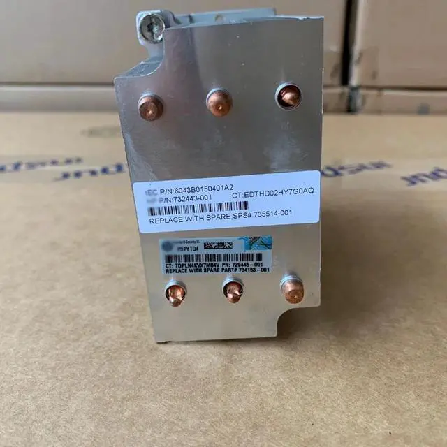 Alt view image 5 of 6 - 732443-001 735514-001 CPU Heatsink For Proliant DL580 G8 DL580G9 Sever