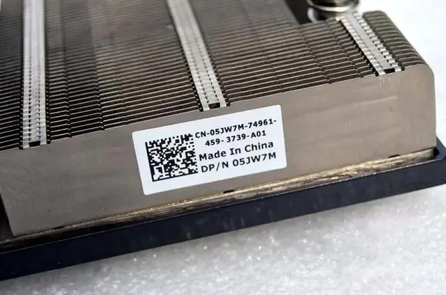 Alt view image 5 of 5 - Server CPU Heatsink For PowerEdge R720 R720XD Heatsink 5JW7M 05JW7M