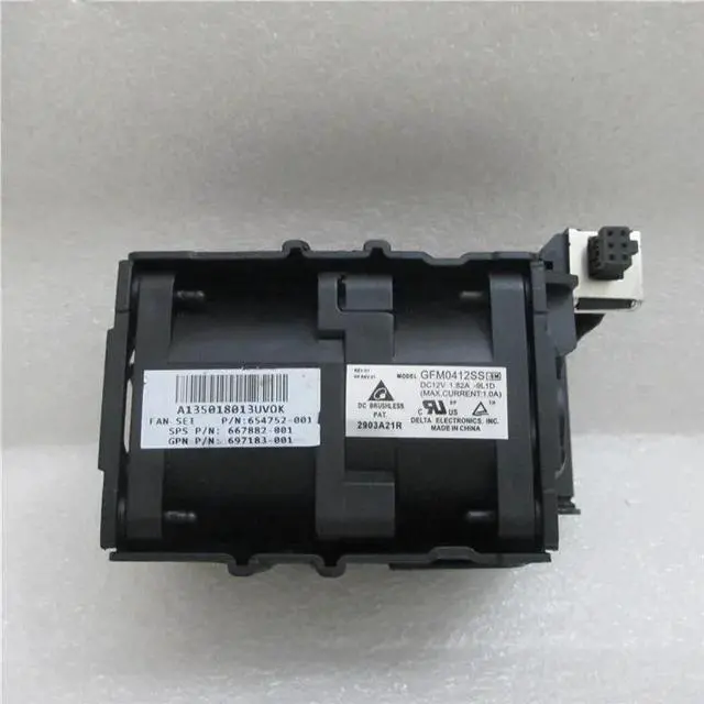 Alt view image 5 of 6 - Cooling Fan Assembly 654752-001 667882-001 CPU Cooling Fans For Proliant DL360p DL360e G8