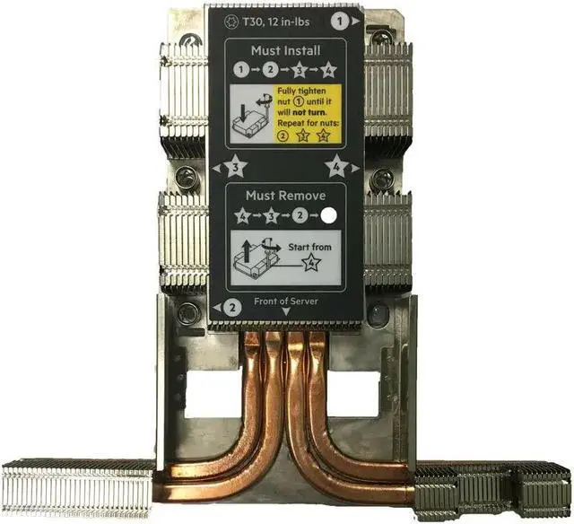 Main image of 872453-001 873590-001 867651-001 High Performance CPU Heatsink For Proliant DL360 G10 Server