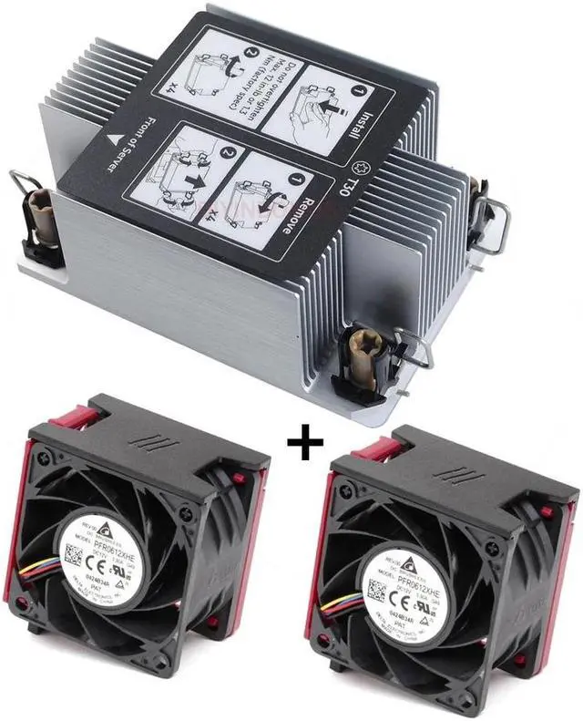 Main image of For Proliant DL380 G10 Plus Standard Heatsink P26491-001 P14966-001 P14903-001 And Fan P21640-001 P23971-001 P22800-001