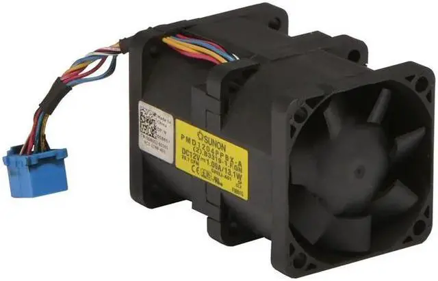 Alt view image 2 of 6 - CPU Fan Assembly G865J For PowerEdge R410 System Cooling Fan G865J CN-0G865J