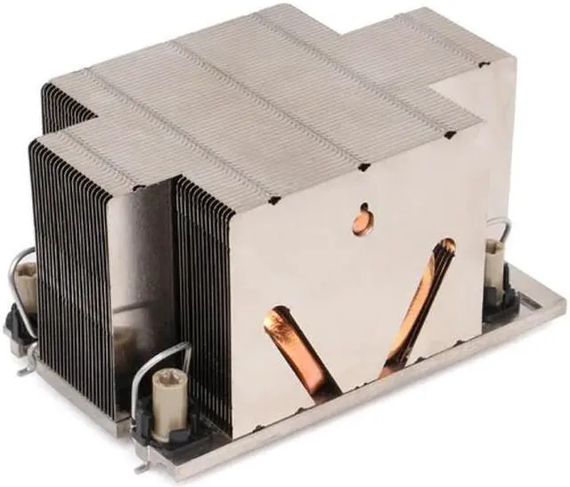 Alt view image 2 of 6 - For PowerEdge R750 R750XS Server CPU Cooler 2U Heatsink With Holder 08F34X 8F34X