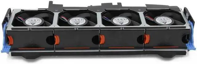 Alt view image 4 of 6 - 56F1P 056F1P Fan Assembly For Poweredge T630 Tower Rack Server Cooling Systems Fan Kit