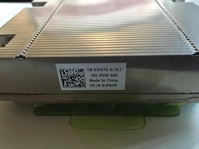 Alt view image 6 of 6 - 2FKY9 Heatsink For PowerEdge R430 Server CPU Processor Cooling