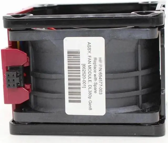 Alt view image 3 of 6 - 654577-003 662520-001 Hot Plug Fan Module For Proliant DL380p Gen8 Server