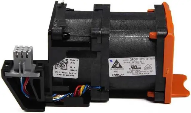 Alt view image 5 of 5 - F1YN7 Cooling Fan 12V 1.82A For Poweredge R620 Server CPU Fan