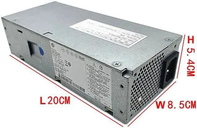 Alt view image 3 of 6 - Switching Power Supply D18-180P1A PA-1181-3HB PCH019 For ProDesk 281 G3 400 G5 Slimline Desktop 180W