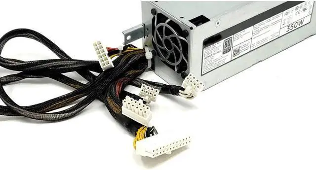 Alt view image 2 of 6 - 350W Server PSU For PowerEdge T320 80 Plus Silver Switching Power Supply F350E-S0 DH350E-S0 DF83C 8M7N4
