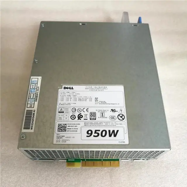 Alt view image 2 of 5 - 950W PSU For Precision T5820 T7820 Switching Power Supply CXV28 0CXV28 H950EF-00