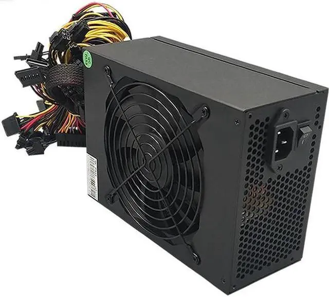 Alt view image 2 of 4 - 2000W PSU Bitmain Dragon Storm LX2000W Multiple Channel Server Power Supply 16*(6+2Pin) For GPU Mining Rig
