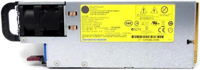 Main image of 1500W Platinum PSU Server Power Supply For DL580 DL560 G9 Servers 684529-001 704604-001 684532-B21 HSTNS-PL33