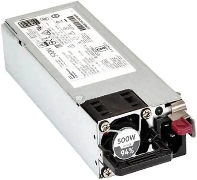 Main image of 865398-001 866729-001 865399-201 865408-B21 Power Supply 500W Platinum For DL360 DL380 GEN10 Servers