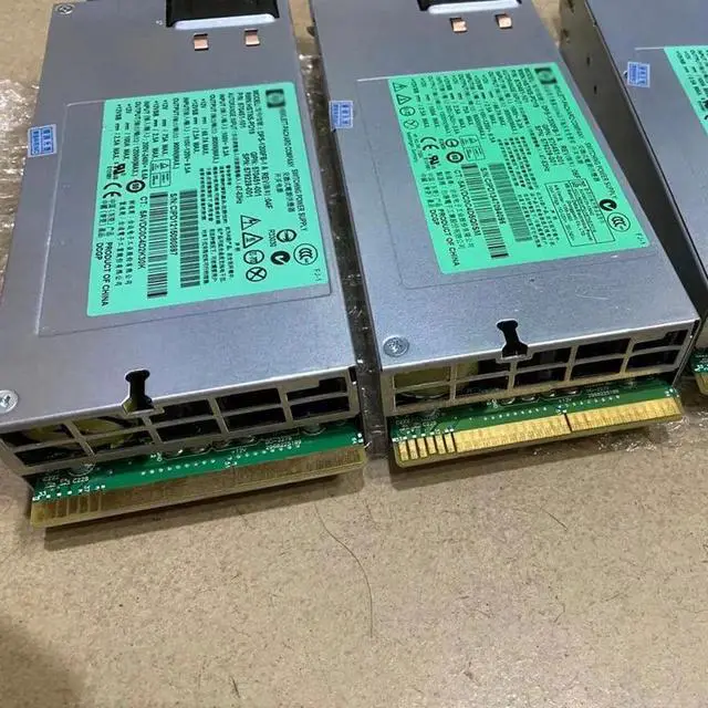 Alt view image 4 of 6 - GPU Mining Power Supply Platinum 1200Watt Server PSU DPS-1200FB-1 A 579229-001 570451-101