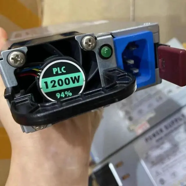 Alt view image 3 of 6 - GPU Mining Power Supply Platinum 1200Watt Server PSU DPS-1200FB-1 A 579229-001 570451-101