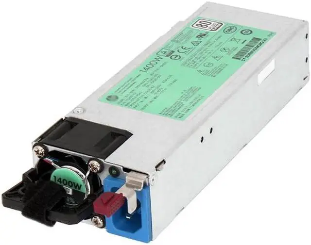 Alt view image 2 of 6 - 1400W Flex Slot Platinum Plus Hot Plug Power Supply Source 720620-B21 733427-001 754383-001