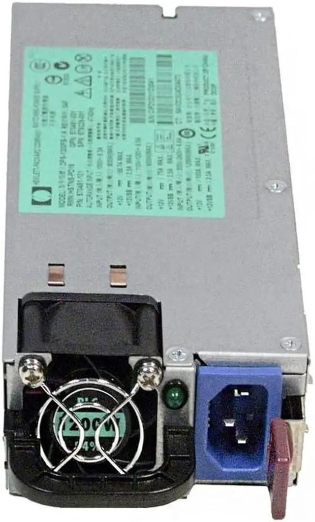Alt view image 3 of 6 - 1200W Platinum Hot Plug Power Supply For ProLiant DL380 G7 DL580 G7 Server PSU 579229-001 570451-101 DPS-1200FB-1 A