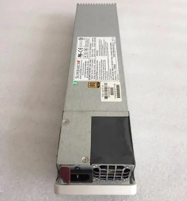 Alt view image 4 of 5 - PWS-1K21P-1R 1U Redundant Power Supply 1000W/1200W PSU 80 Plus Gold