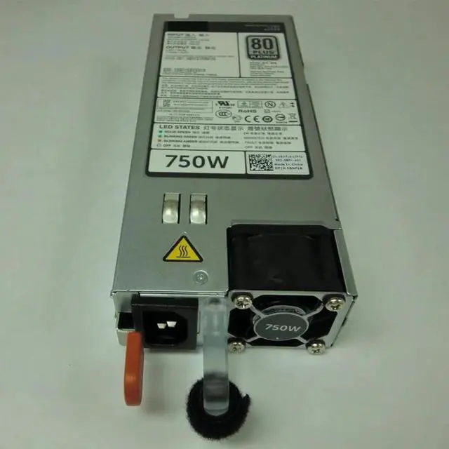 Alt view image 4 of 6 - For PowerEdge R520 R620 R720 R720XD R820 T320 T420 T620 750W Server Power Supply F750E-S0 D750E-S1 D750E-S0