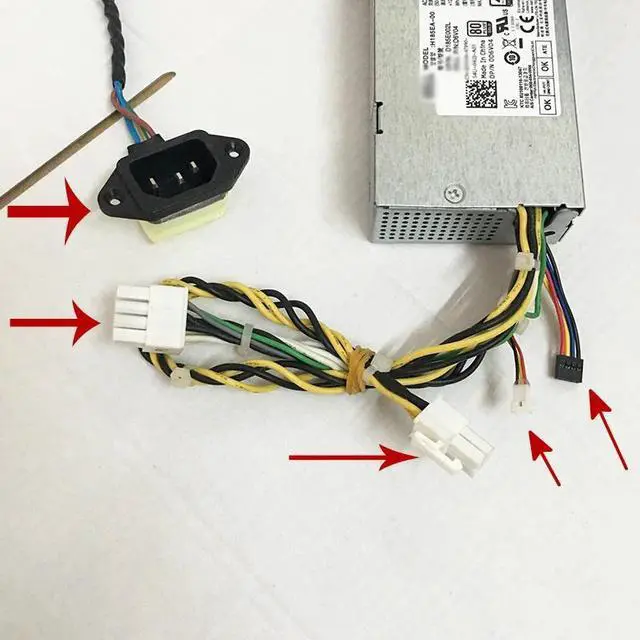 Alt view image 6 of 6 - H185EA-00 D6V04 185W AIO Power Supply For Inspiron 23 5348 OptiPlex 9030 All-In-One